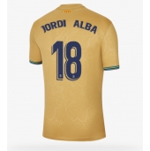 Barcelona Jordi Alba #18 Replika Bortedrakt 2022-23 Kortermet