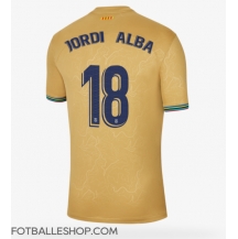 Barcelona Jordi Alba #18 Replika Bortedrakt 2022-23 Kortermet