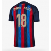 Barcelona Jordi Alba #18 Replika Hjemmedrakt 2022-23 Kortermet