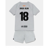 Barcelona Jordi Alba #18 Replika Tredjedrakt Barn 2022-23 Kortermet (+ bukser)