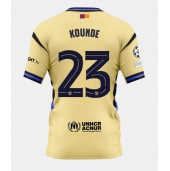 Barcelona Jules Kounde #23 Replika Bortedrakt 2025-26 Kortermet