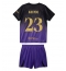 Barcelona Jules Kounde #23 Replika Bortedrakt Barn 2026-27 Kortermet (+ bukser)