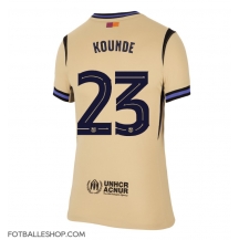 Barcelona Jules Kounde #23 Replika Bortedrakt Dame 2025-26 Kortermet
