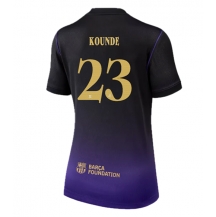 Barcelona Jules Kounde #23 Replika Bortedrakt Dame 2026-27 Kortermet