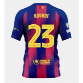 Barcelona Jules Kounde #23 Replika Hjemmedrakt 2025-26 Kortermet