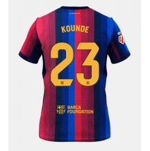 Barcelona Jules Kounde #23 Replika Hjemmedrakt 2026-27 Kortermet