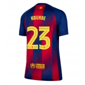 Barcelona Jules Kounde #23 Replika Hjemmedrakt Dame 2025-26 Kortermet