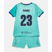 Barcelona Jules Kounde #23 Replika Tredjedrakt Barn 2026-27 Kortermet (+ bukser)