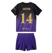 Barcelona Karim Adeyemi #14 Replika Bortedrakt Barn 2026-27 Kortermet (+ bukser)