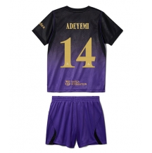Barcelona Karim Adeyemi #14 Replika Bortedrakt Barn 2026-27 Kortermet (+ bukser)