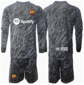 Barcelona Keeper Replika Tredjedrakt Barn 2024-25 Langermet (+ bukser)