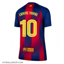 Barcelona Lamine Yamal #10 Replika Hjemmedrakt Dame 2025-26 Kortermet