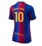 Barcelona Lamine Yamal #10 Replika Hjemmedrakt Dame 2026-27 Kortermet