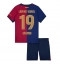 Barcelona Lamine Yamal #19 Replika Hjemmedrakt Barn 2024-25 Kortermet (+ bukser)