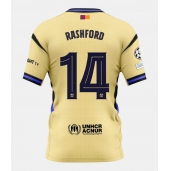 Barcelona Marcus Rashford #14 Replika Bortedrakt 2025-26 Kortermet