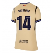 Barcelona Marcus Rashford #14 Replika Bortedrakt Dame 2025-26 Kortermet