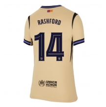 Barcelona Marcus Rashford #14 Replika Bortedrakt Dame 2025-26 Kortermet