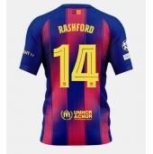 Barcelona Marcus Rashford #14 Replika Hjemmedrakt 2025-26 Kortermet
