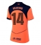 Barcelona Marcus Rashford #14 Replika Tredjedrakt Dame 2025-26 Kortermet