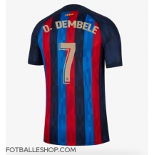 Barcelona Ousmane Dembele #7 Replika Hjemmedrakt 2022-23 Kortermet