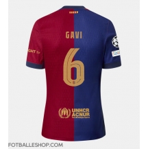 Barcelona Paez Gavi #6 Replika Hjemmedrakt 2024-25 Kortermet