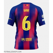 Barcelona Paez Gavi #6 Replika Hjemmedrakt 2025-26 Kortermet