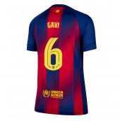 Barcelona Paez Gavi #6 Replika Hjemmedrakt Dame 2025-26 Kortermet