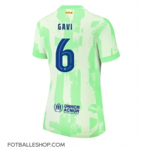 Barcelona Paez Gavi #6 Replika Tredjedrakt Dame 2024-25 Kortermet