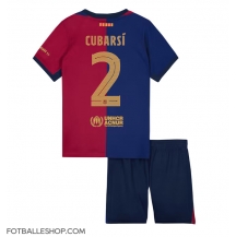 Barcelona Pau Cubarsi #2 Replika Hjemmedrakt Barn 2024-25 Kortermet (+ bukser)