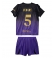Barcelona Pau Cubarsi #5 Replika Bortedrakt Barn 2026-27 Kortermet (+ bukser)