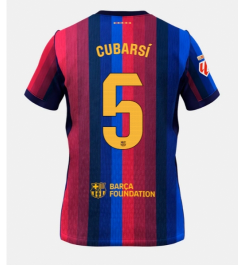 Barcelona Pau Cubarsi #5 Replika Hjemmedrakt 2026-27 Kortermet Barcelona Pau Cubarsi #5 Replika Hjemmedrakt 2026-27 Kortermet
