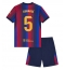 Barcelona Pau Cubarsi #5 Replika Hjemmedrakt Barn 2026-27 Kortermet (+ bukser)