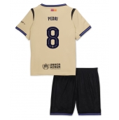 Barcelona Pedri Gonzalez #8 Replika Bortedrakt Barn 2025-26 Kortermet (+ bukser)