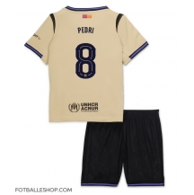 Barcelona Pedri Gonzalez #8 Replika Bortedrakt Barn 2025-26 Kortermet (+ bukser)