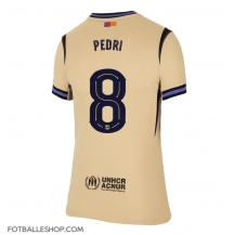 Barcelona Pedri Gonzalez #8 Replika Bortedrakt Dame 2025-26 Kortermet