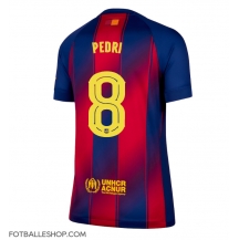 Barcelona Pedri Gonzalez #8 Replika Hjemmedrakt Dame 2025-26 Kortermet