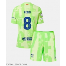 Barcelona Pedri Gonzalez #8 Replika Tredjedrakt Barn 2024-25 Kortermet (+ bukser)