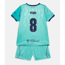 Barcelona Pedri Gonzalez #8 Replika Tredjedrakt Barn 2026-27 Kortermet (+ bukser)