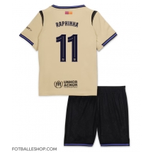 Barcelona Raphinha Belloli #11 Replika Bortedrakt Barn 2025-26 Kortermet (+ bukser)