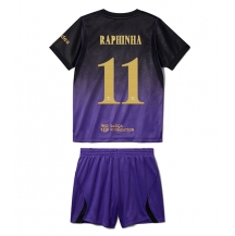 Barcelona Raphinha Belloli #11 Replika Bortedrakt Barn 2026-27 Kortermet (+ bukser)