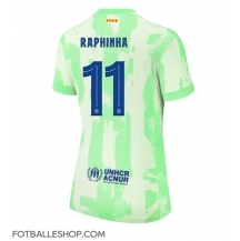 Barcelona Raphinha Belloli #11 Replika Tredjedrakt Dame 2024-25 Kortermet