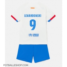 Barcelona Robert Lewandowski #9 Replika Bortedrakt Barn 2023-24 Kortermet (+ bukser)
