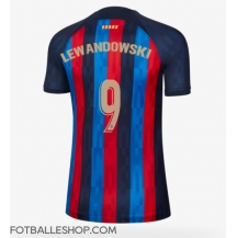 Barcelona Robert Lewandowski #9 Replika Hjemmedrakt Dame 2022-23 Kortermet