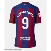 Barcelona Robert Lewandowski #9 Replika Hjemmedrakt Dame 2023-24 Kortermet
