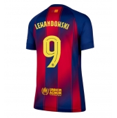 Barcelona Robert Lewandowski #9 Replika Hjemmedrakt Dame 2025-26 Kortermet