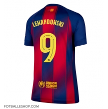 Barcelona Robert Lewandowski #9 Replika Hjemmedrakt Dame 2025-26 Kortermet