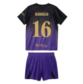 Barcelona Rodri Hernandez #16 Replika Bortedrakt Barn 2026-27 Kortermet (+ bukser)