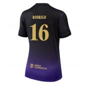 Barcelona Rodri Hernandez #16 Replika Bortedrakt Dame 2026-27 Kortermet
