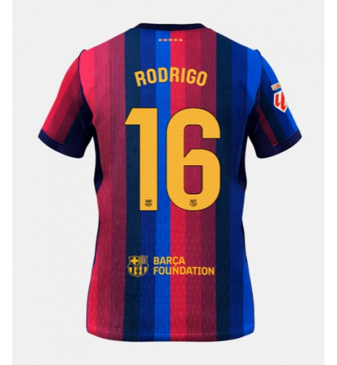 Barcelona Rodri Hernandez #16 Replika Hjemmedrakt 2026-27 Kortermet Barcelona Rodri Hernandez #16 Replika Hjemmedrakt 2026-27 Kortermet