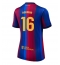 Barcelona Rodri Hernandez #16 Replika Hjemmedrakt Dame 2026-27 Kortermet